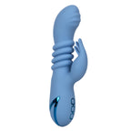 California Dreaming Santa Cruz Blue Coaster Massager with Triple Flickering Teaser and Waterproof Design > Vibrators > Ladies > Rabbit