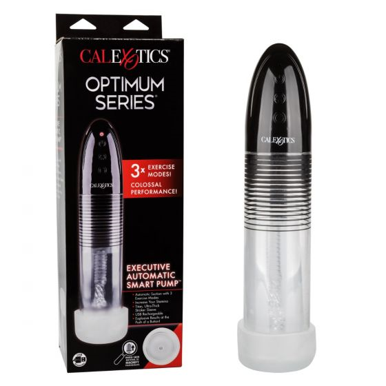 Optimum Series Executive Automatic Smart Pump with Three Exercise Modes and Extra Large Clear Cylinder PUMPS Male Electric