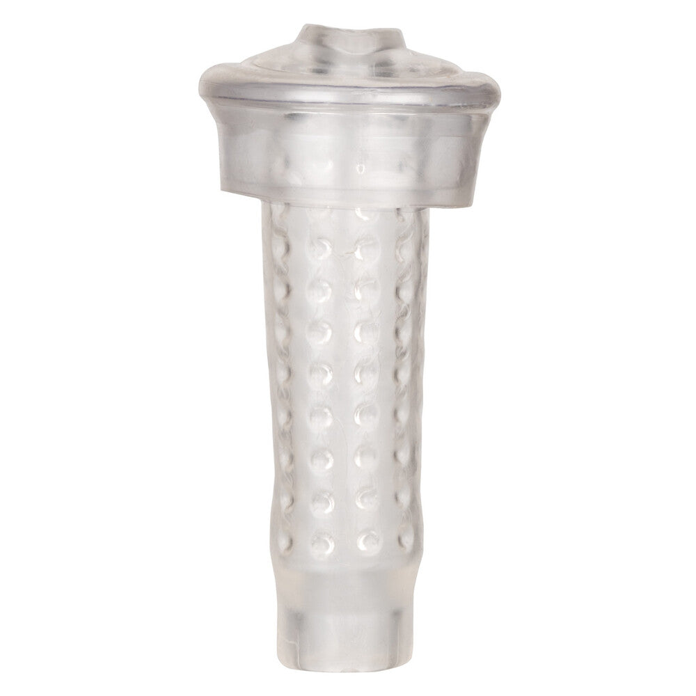 Optimum Series Realistic Stroker Pump Sleeve Pussy 6 Inch > Sex Toys For Men > Masturbators > Manual