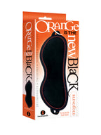 Orange Is The New Black Leatherette Blindfold – Black Comfort BDSM Accessory > Bondage Gear > Blindfolds