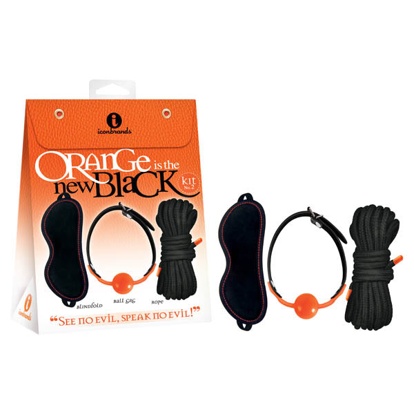 Orange Is The New Kit #2 Bondage Kit 3 Piece Set for Adventurous Play > Bondage Gear > Bondage Kits