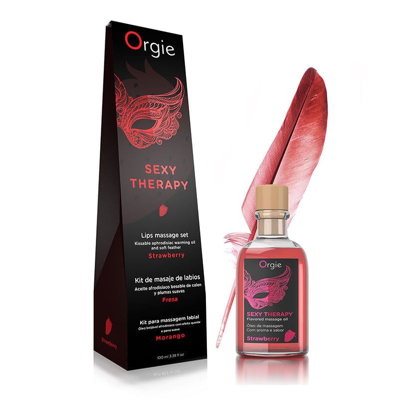 Orgie Sexy Therapy Strawberry (100 ml) – Kissable Massage Oil > Essentials > Massage Oil