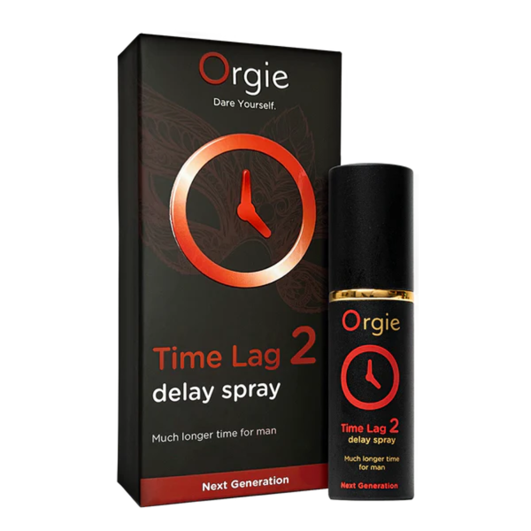 Orgie Time Lag 2 Delay Spray with Damiana Extract 10ml – Desensitizing Spray > Essentials > Mens Enhancers