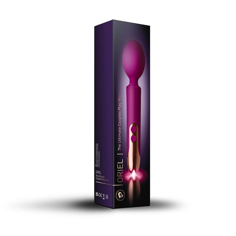 Oriel Fuchsia Wand Massager - Compact and Stylish Design Secondary image