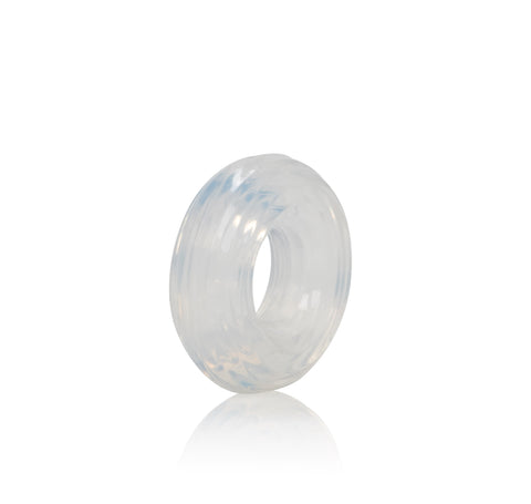 Premium Silicone Ring Medium Clear Stretchy Support Ring COCK RINGS