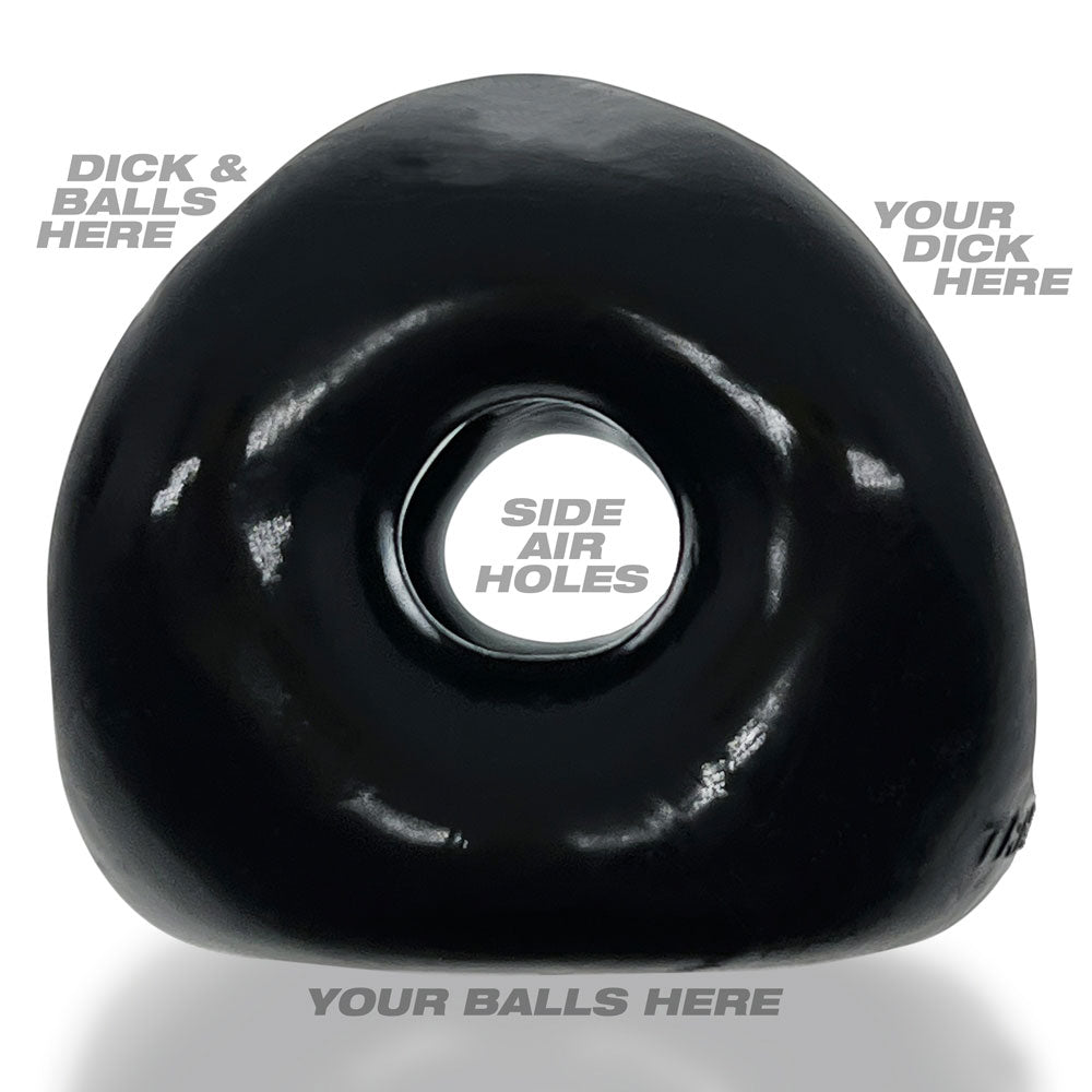 OXBALLS TRI-SPORT XL Thicker 3-Ring Cocksling Black – Enhanced Comfort and Superior Support > Cock Ring > Sling