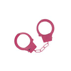 Ouch Classic Metal Cuffs Pink Restraints > Bondage Gear > Handcuffs