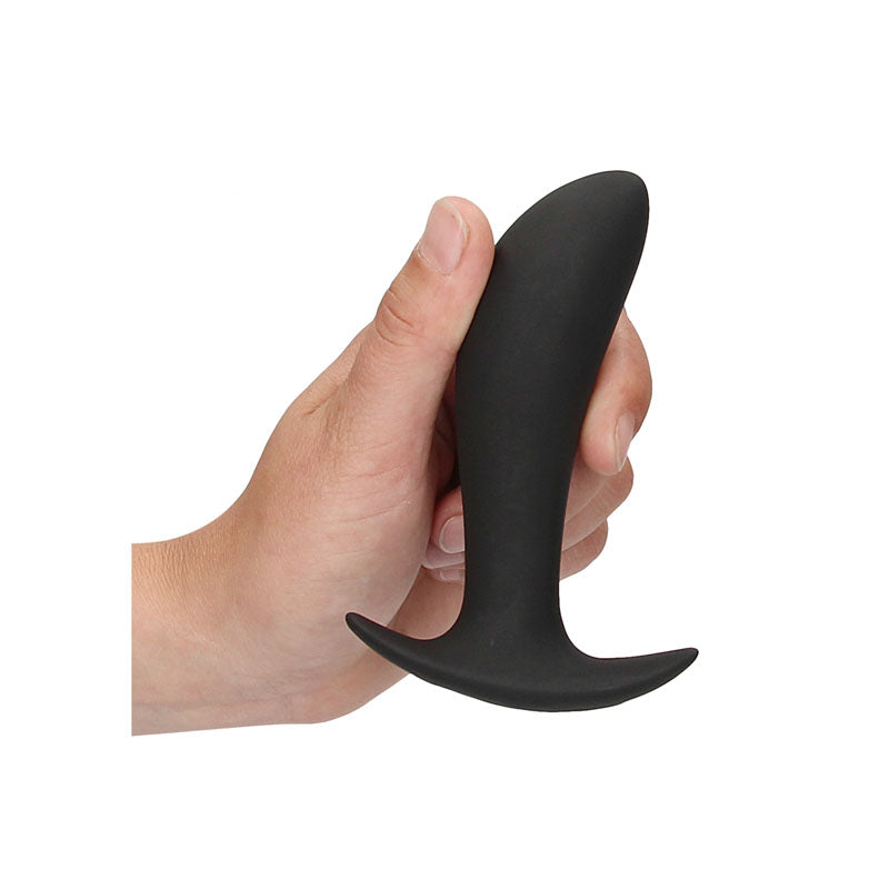 Ouch E-Stim And Vibrating Butt Plug With Wireless Remote 12.3 Cm Black E-STIM TOYS