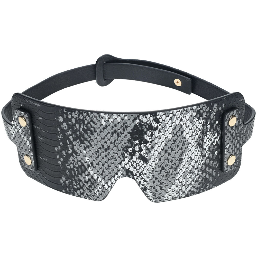 Ouch Florence Collection Bonded Leather Blindfold - Luxury Intimate Accessory > Bondage Gear > Blindfolds Main image