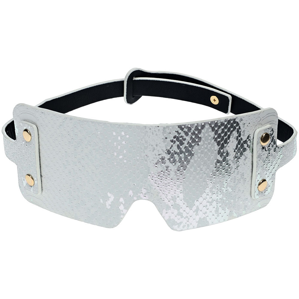 Ouch Florence Collection Bonded Leather Blindfold Sensual Intimacy Accessory > Bondage Gear > Blindfolds Main image