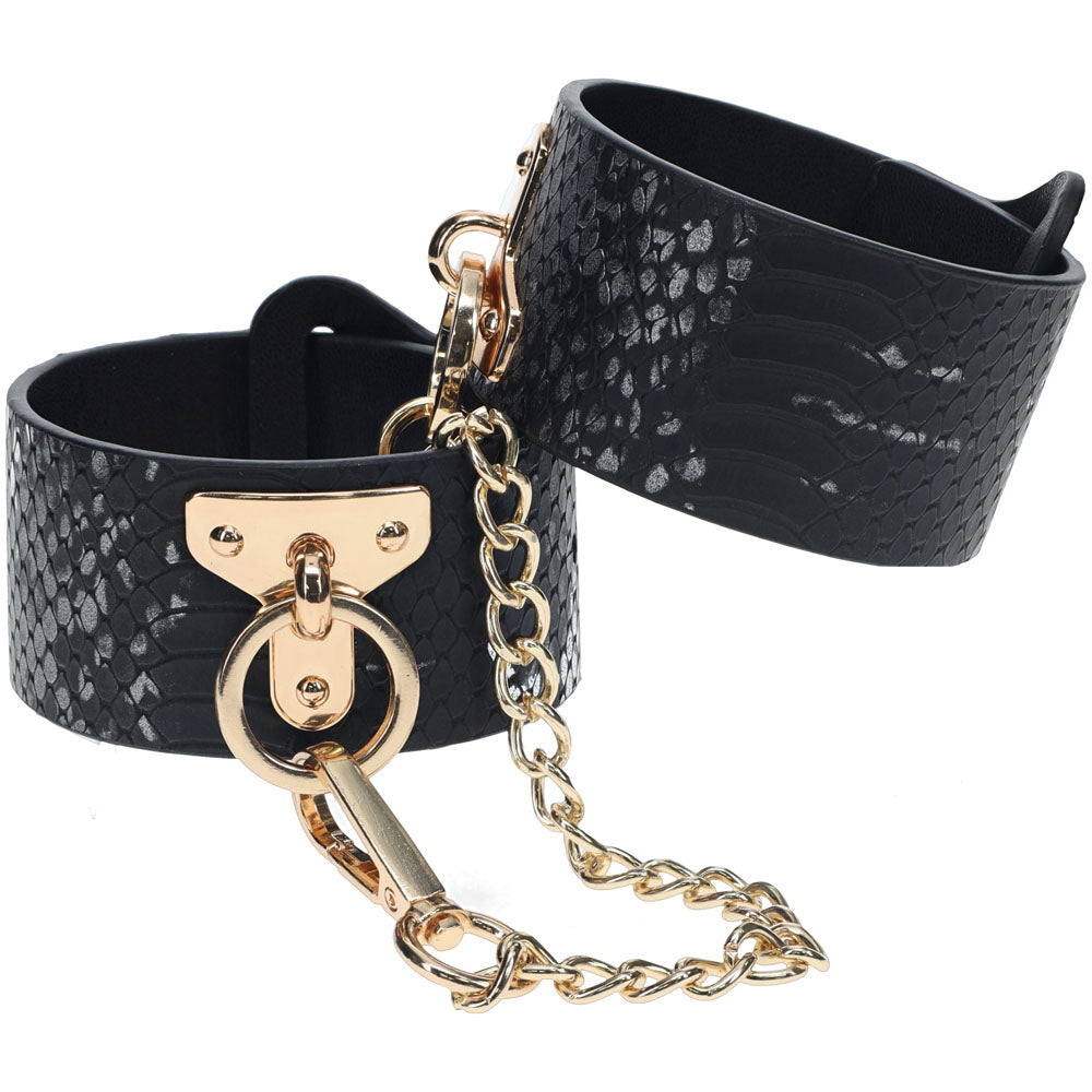Ouch Florence Collection Handcuffs High Quality Bonded Leather > Bondage Gear > Handcuffs Main image