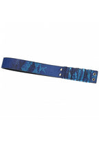 Ouch Florence Collection Paddle Blue Iridescent PU Leather BDSM Paddle > Bondage Gear > Paddles