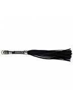 Ouch NY Collection Flogger with Black PU Leather and Iridescent Hardware > Bondage Gear > Whips & Floggers