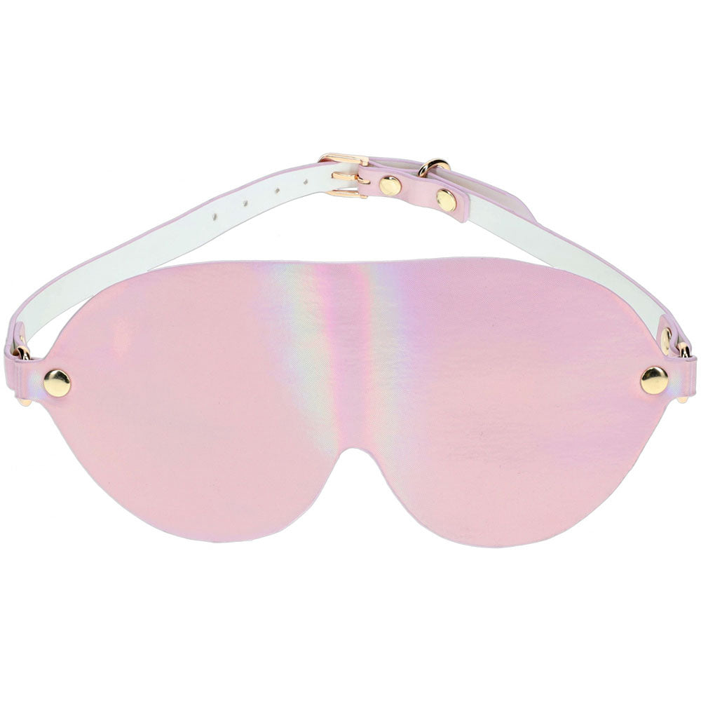 Ouch Paris Collection Blindfold – Bonded Leather Sensory Play Mask > Bondage Gear > Blindfolds