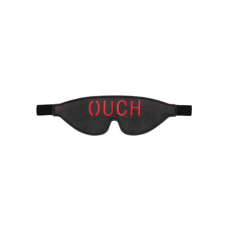 Ouch White Bonded Leather Eye Mask Ouch Eye Restraint > Bondage Gear > Blindfolds