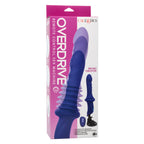 Overdrive Ridged Thruster (Blue) – Remote-Controlled Sex Machine > Dildos > Thrusting Dildos