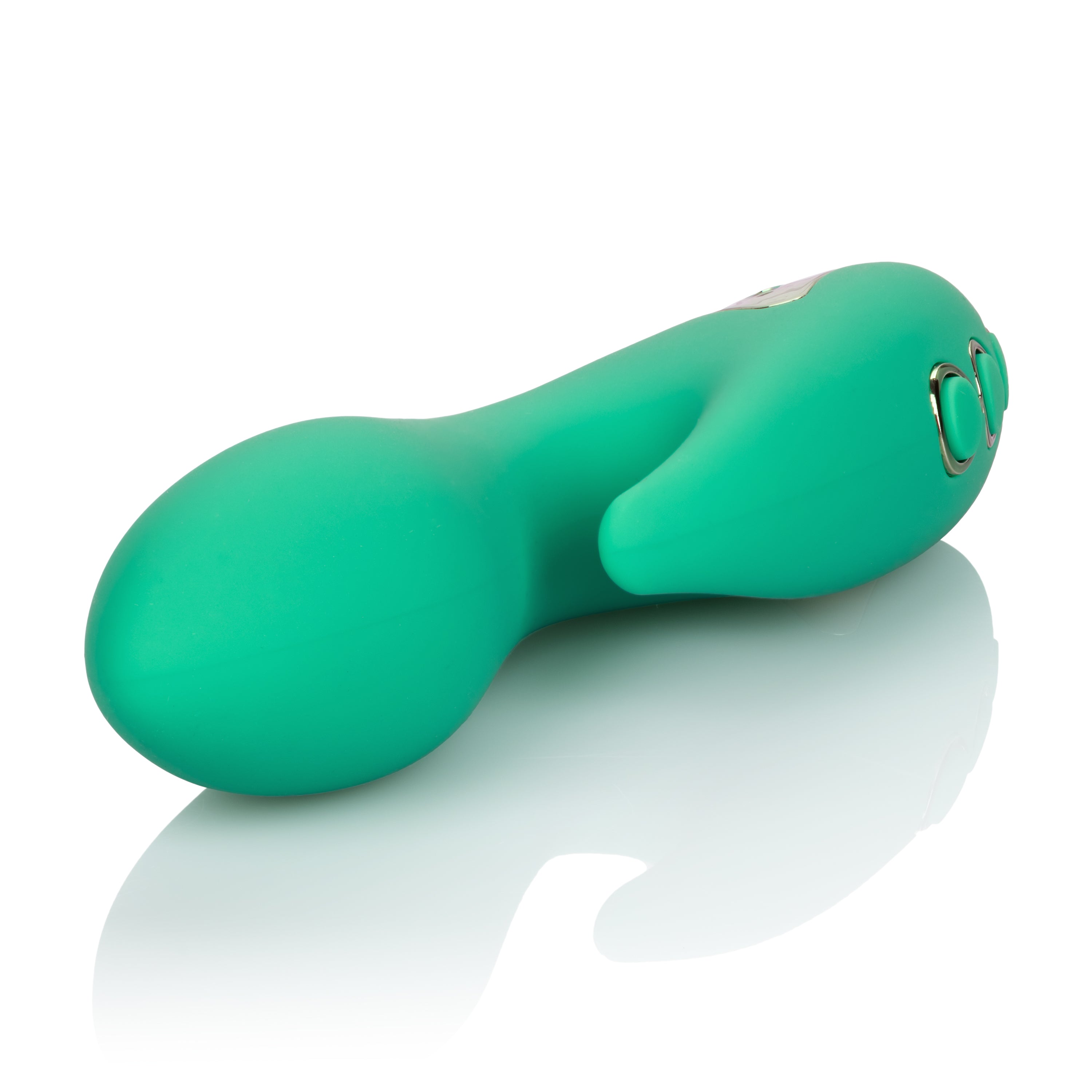 California Dreaming Sierra Sensation Flexible Teaser in Green with 10 Vibration Modes and Silicone Body > Vibrators > Ladies > Rabbit