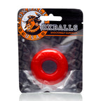 Donut 2 Large Cockring with Five Times Stretch Red > Cock Ring > Single