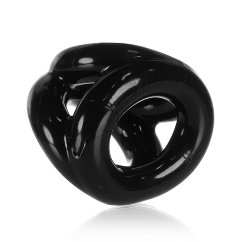 Oxballs Tri-Sport 3-Ring Flexible Silicone Cockring Sling Male Toy > Cock Ring > Sets