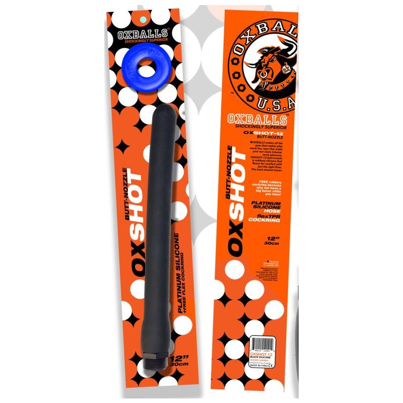 Oxshot Butt Nozzle 12 Inch Deep-Reach Power Wash Shower Hose Cleaning Tool > Essentials > Douches