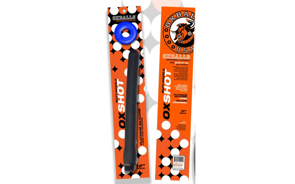 Oxshot Butt Nozzle 12 Inch Deep-Reach Power Wash Shower Hose Cleaning Tool > Essentials > Douches Main image