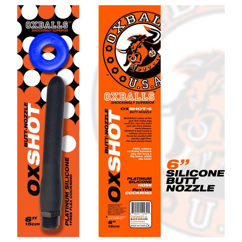 Oxshot Butt Nozzle 6in Shower Hose Secondary image