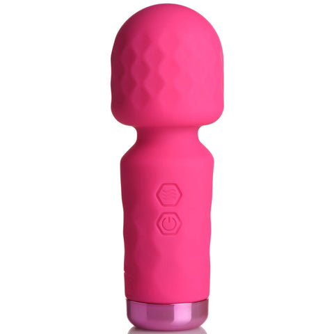 Bang 10X Mini Silicone Wand Pink 4.5 Inch Rechargeable Flexible Neck > Sex Toys For Ladies > Wand Massagers and Attachments