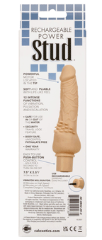 Power Stud Cliterrific Extra Large Vibrator - Ivory > Vibrators > Standard Vibrators