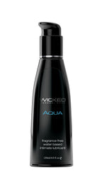 Wicked Aqua Water Based Lubricant 120ml 4 Ounce Bottle Default Title > Lube > Water Based