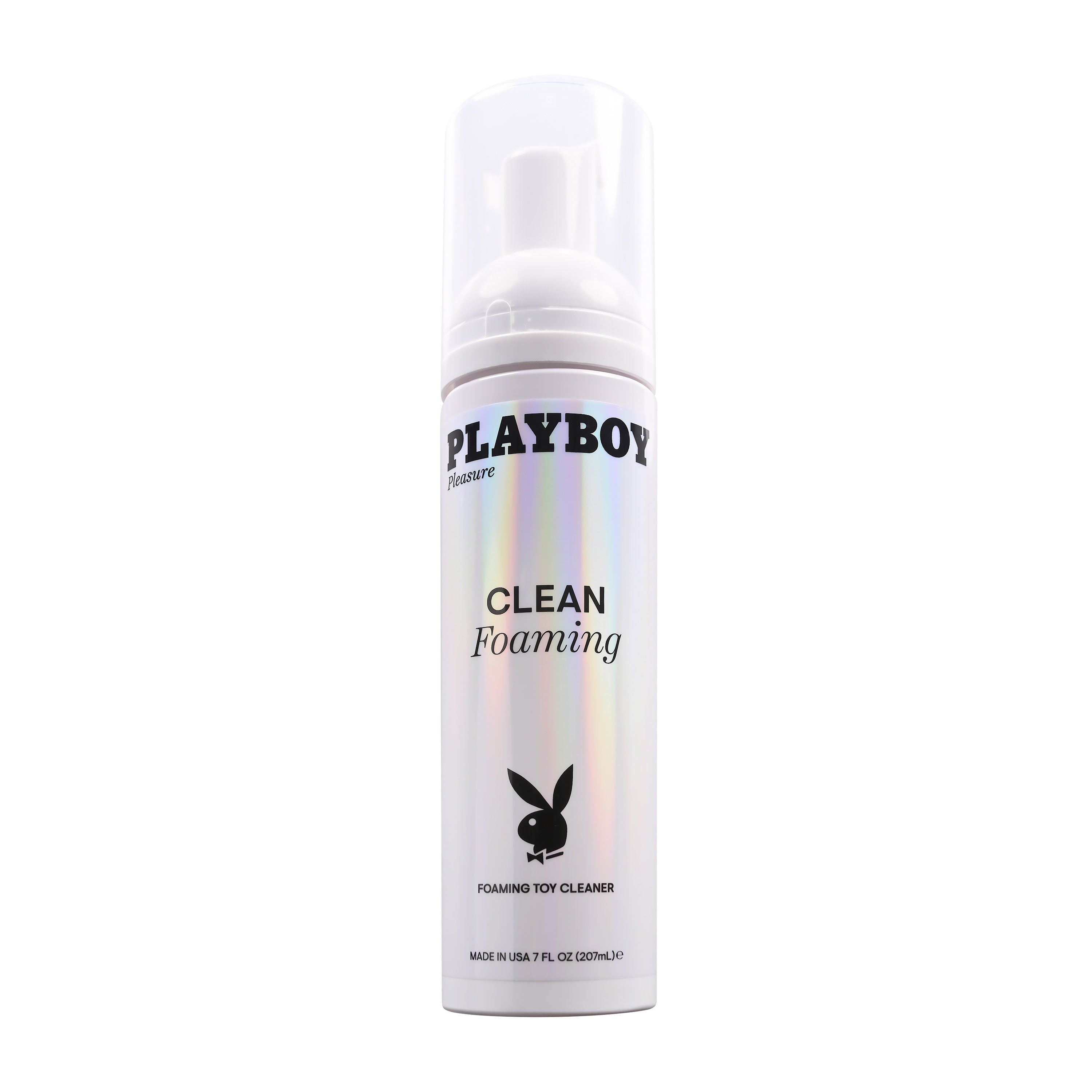 Playboy Pleasure Clean Foaming Toy Cleaner 207ml Bottle > Essentials > Toy Cleaners