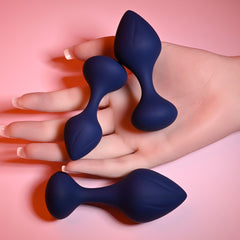 Playboy Pleasure TAIL TRAINER - Butt Plugs - Set of 3 Sizes ANAL TOYS