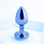 Playboy Pleasure Tux Small Metal Butt Plug 7.4 cm Size > Anal Range > Jewel Butt Plugs