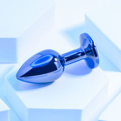 Playboy Pleasure TUX - Small - Metal 7.4 cm Small Butt Plug Butt Plugs