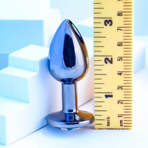 Playboy Pleasure Tux Small Metal Butt Plug 7.4 cm Size