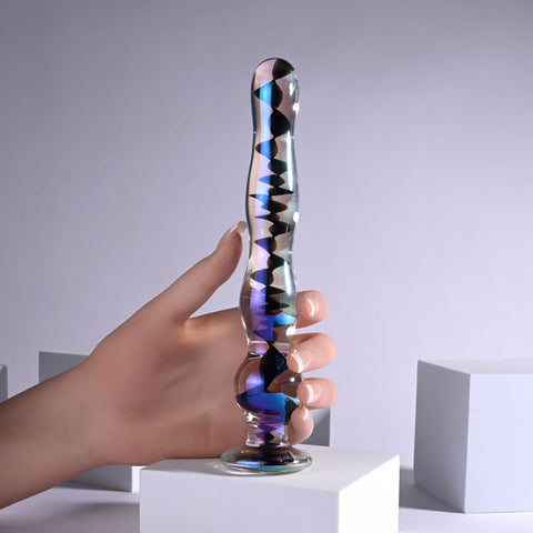 Playboy Pleasure JEWELS WAND - Body Safe Glass Vibrator > Sex Toys > Glass
