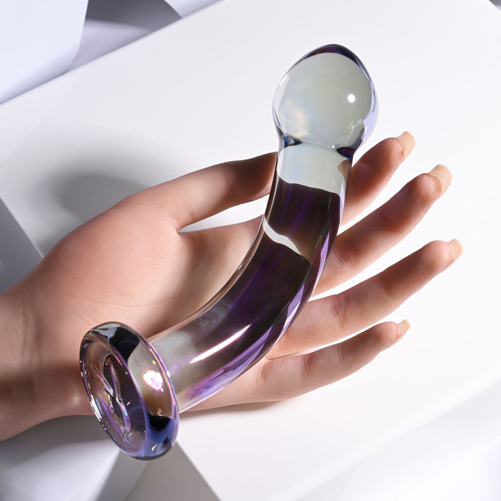 Playboy Pleasure JEWELS KING 16.4cm Glass Multi Play Toy > Glass > Dildos