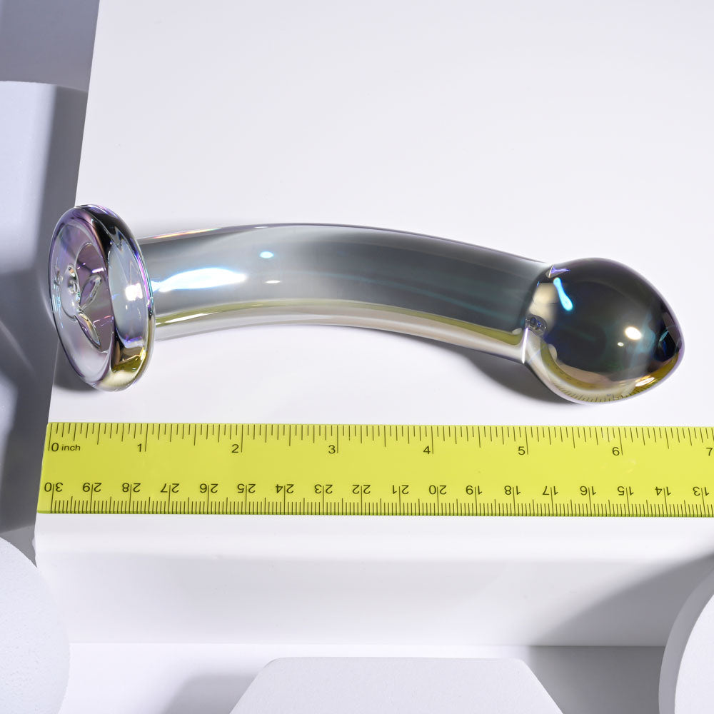 Playboy Pleasure JEWELS KING 16.4cm Glass Multi Play Toy > Glass > Dildos