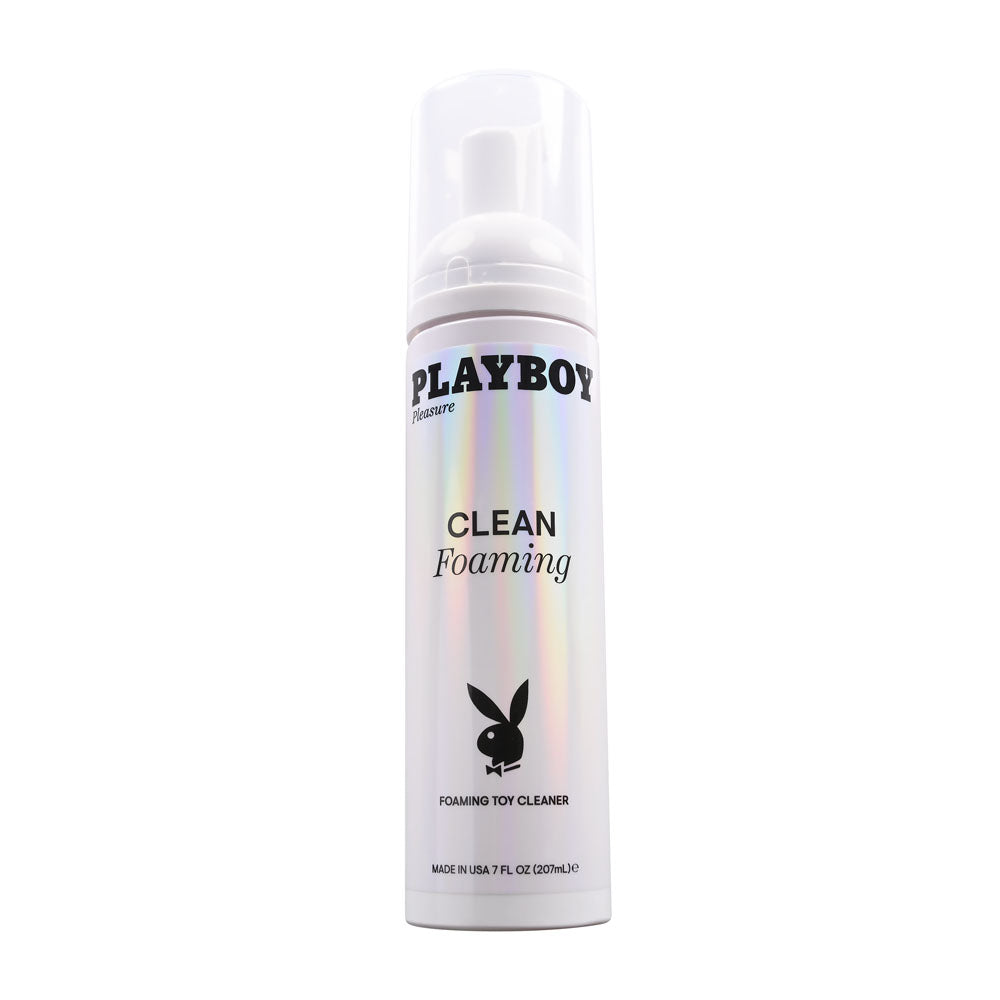 Playboy Pleasure Clean Foaming Toy Cleaner 207ml Bottle > Essentials > Toy Cleaners