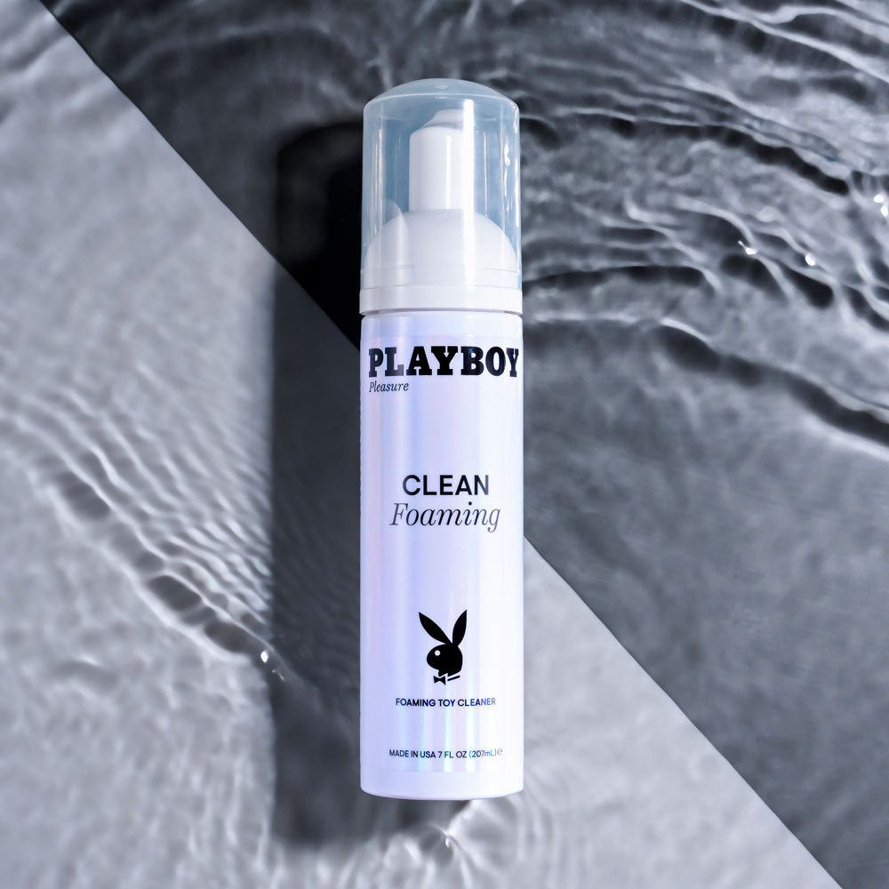 Playboy Pleasure Clean Foaming Toy Cleaner 207ml Bottle > Essentials > Toy Cleaners