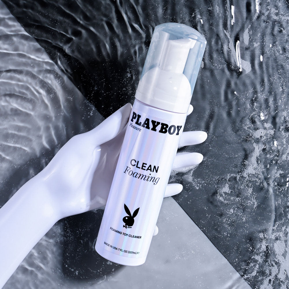 Playboy Pleasure Clean Foaming Toy Cleaner 207ml Bottle > Essentials > Toy Cleaners