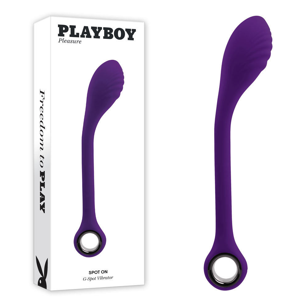 Playboy Pleasure SPOT ON G-Spot Vibrator with 3 Speeds > Sex Toys For Ladies > G-Spot Vibrators
