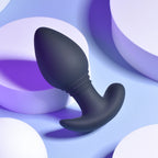 Playboy Pleasure PLUG & PLAY - 10.3 cm USB Rechargeable Vibrating Butt Plug with Wireless Remote > Anal Range > Vibrating Butt Plugs