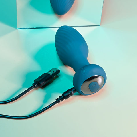 Playboy Pleasure SPINNING TAIL TEASER Remote Butt Plug Butt Plugs - Vibrating