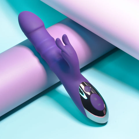Playboy Pleasure HOP TO IT Rabbit Vibrator 23.5cm > Vibrators > Ladies > Rabbit