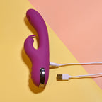 Playboy Pleasure THUMPER Velvet Silicone Rabbit Vibrator > Vibrators > Ladies > Rabbit
