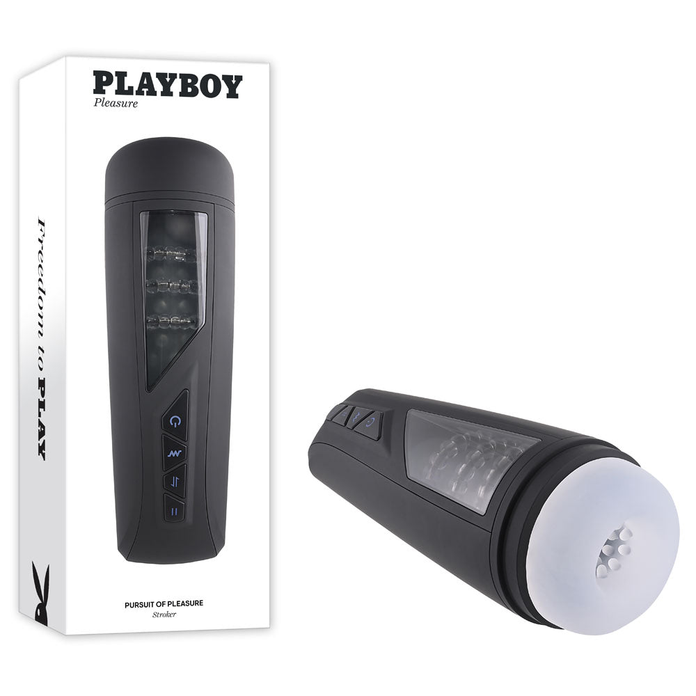 Playboy Pleasure PURSUIT OF PLEASURE Stroker 7" > Sex Toys For Men > Masturbators Premium