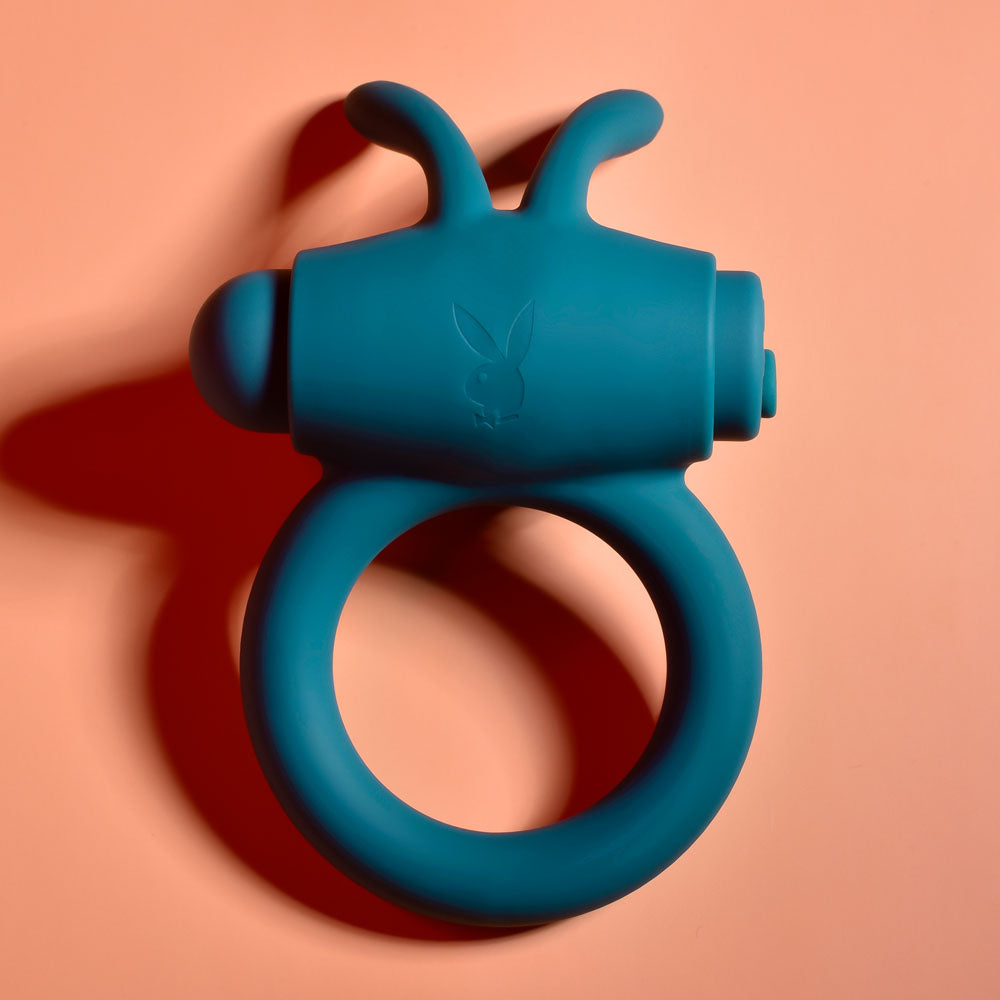 Playboy Pleasure Bunny Buzzer Vibrating Cock Ring > Cock Ring > Vibrating