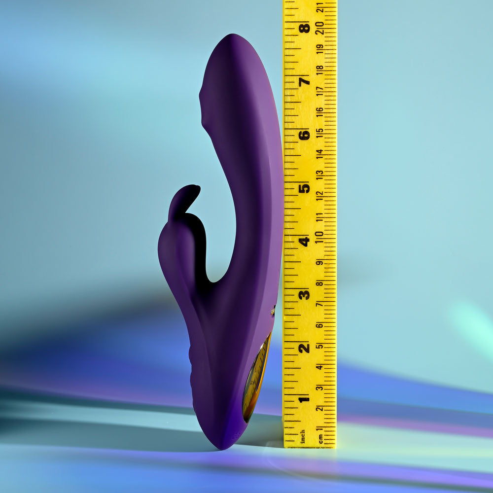 Playboy Pleasure ON REPEAT 19.7cm Rabbit Vibrator with Beads > Vibrators > Ladies > Rabbit