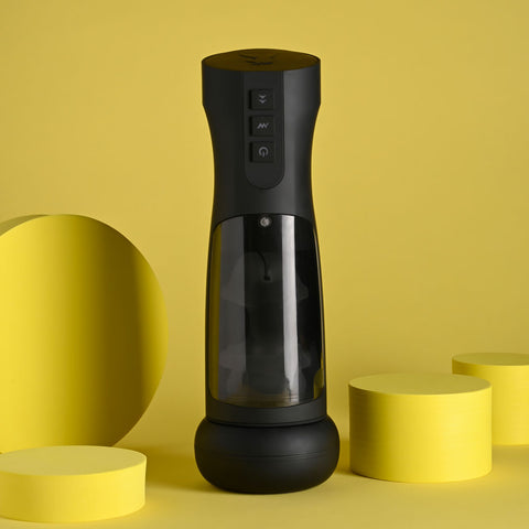 Playboy Pleasure End Game USB Rechargeable Vibrating Self Sanitizing Stroker Strokers - Auto