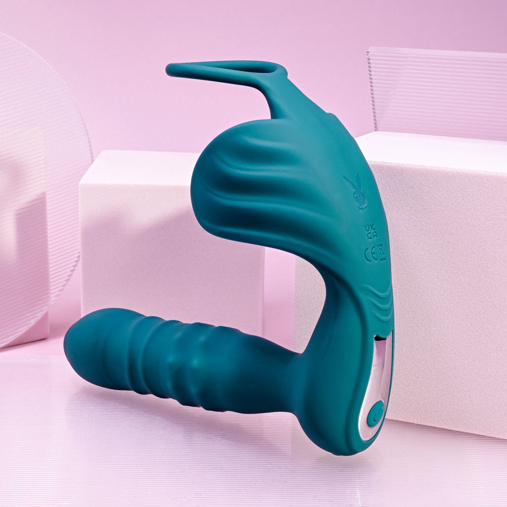 Playboy Pleasure BRING IT ON Vibrating Butt Plug 15.4cm > Anal Range > Vibrating Butt Plugs